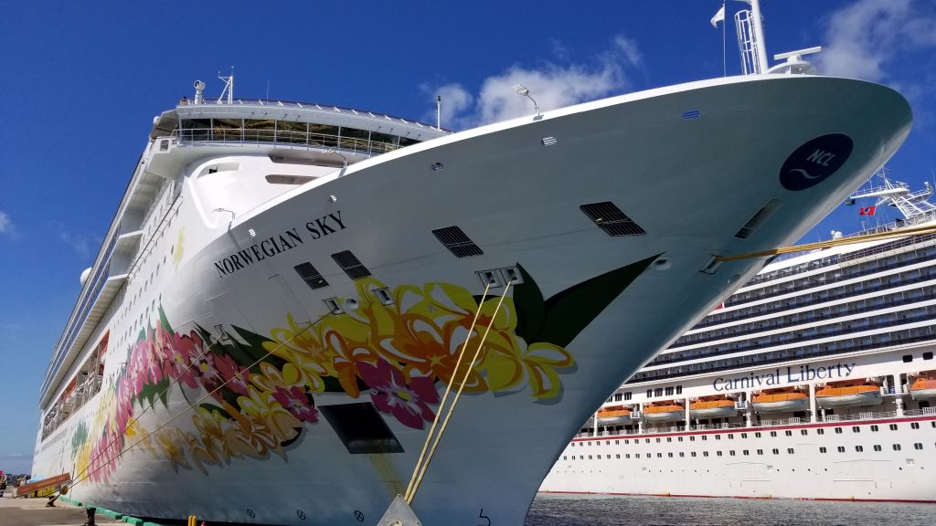 norwegian sky close up