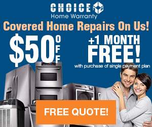 advertisement man and woman with appliances