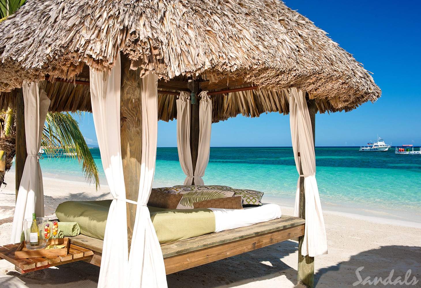 cabana on beach