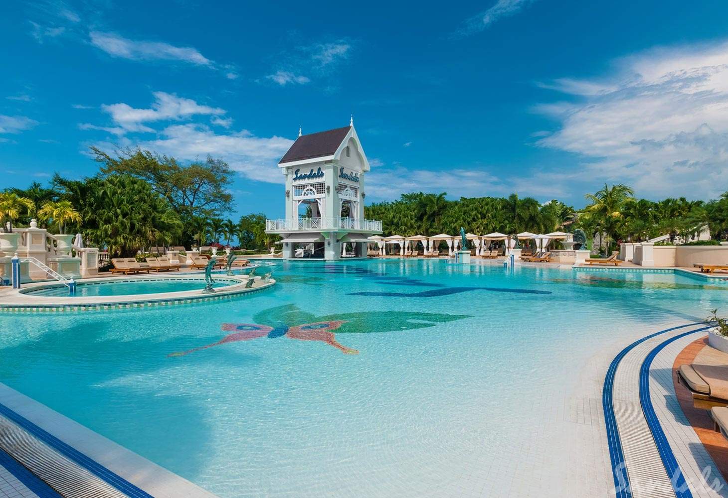 large resort pool