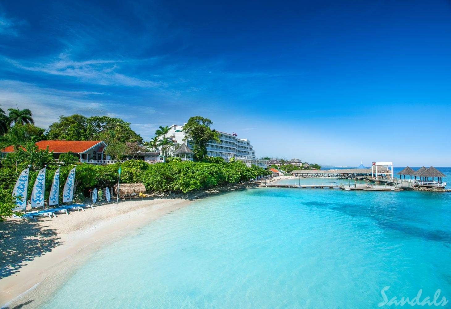 resort in front of ocean