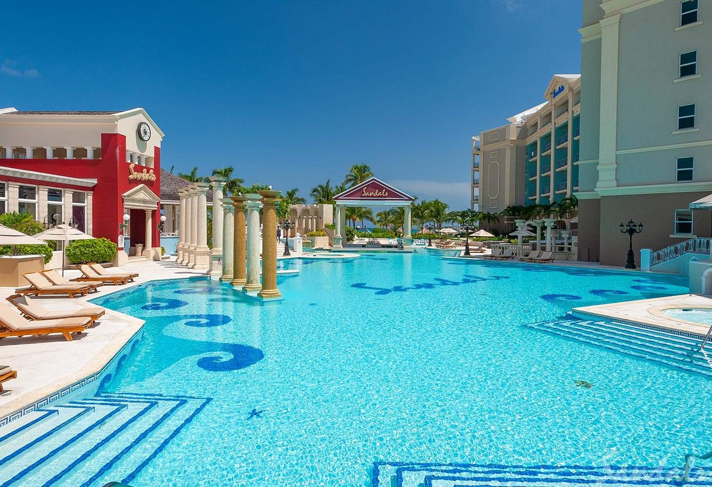 large resort pool