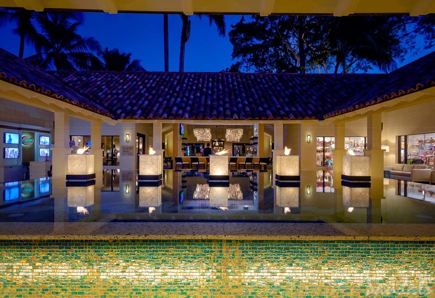 courtyard pool