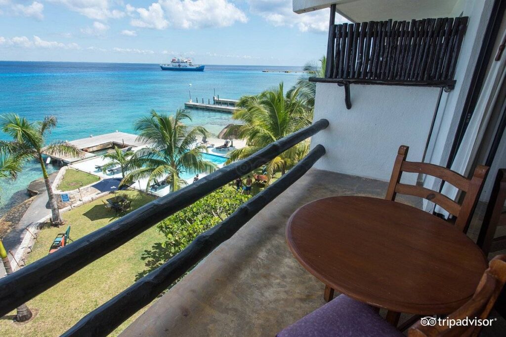 resort balcony at the beach