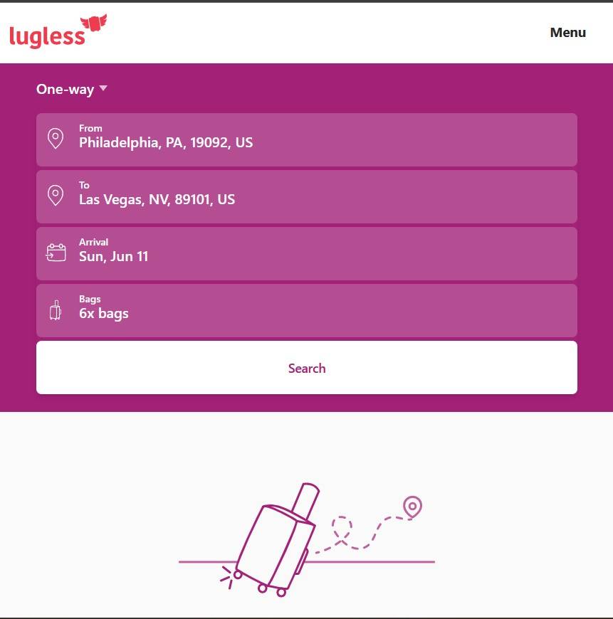 lugless airport options